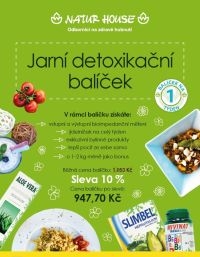 Jarní detoxikační balíček na týden